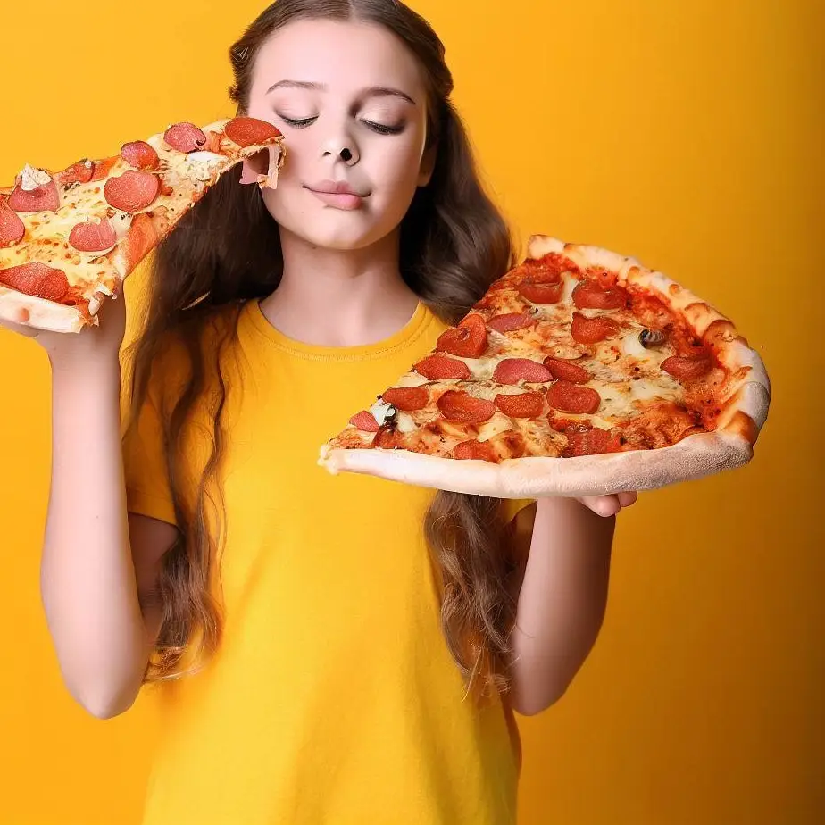 Câte grame are o felie de pizza