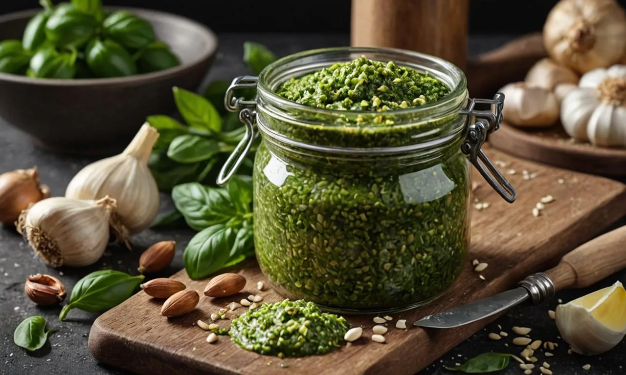 Sos Pesto de Leurdă